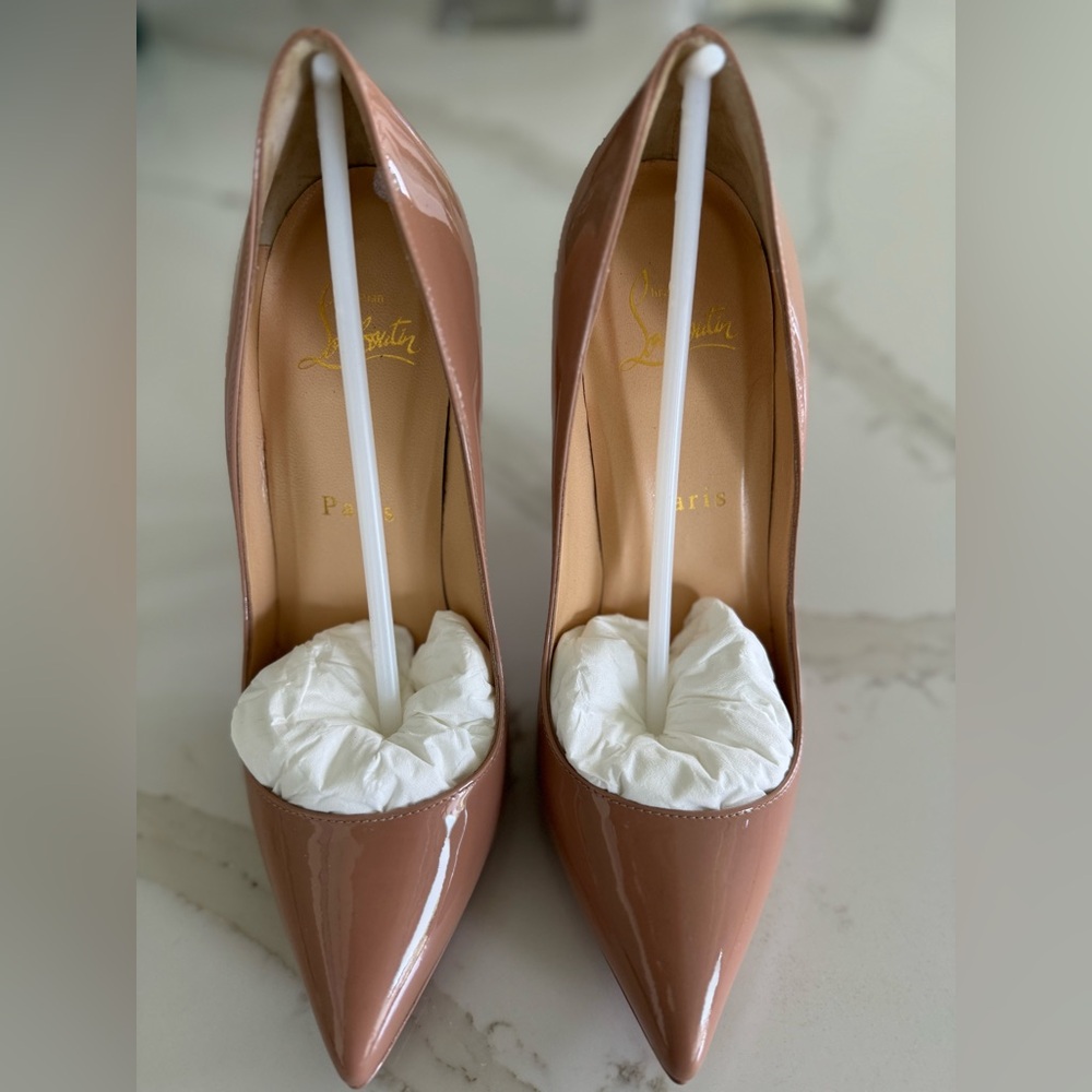 Christian Louboutin Pigalle Plato 120 Nude Size 36